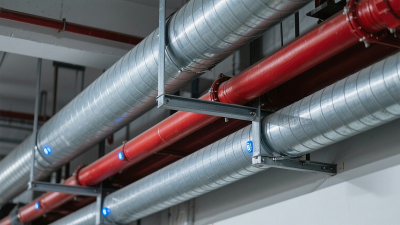 地下停车场通风管2